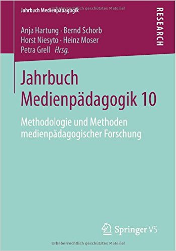 Cover Jahrbuch Medienpädagogik 10 (Hartung, Schorb, Niesyto, Moser, Grell 2014)