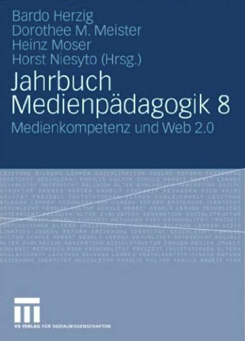 Cover Jahrbuch Medienpädagogik 8 (Herzig, Meister, Moser, Niesyto 2009)